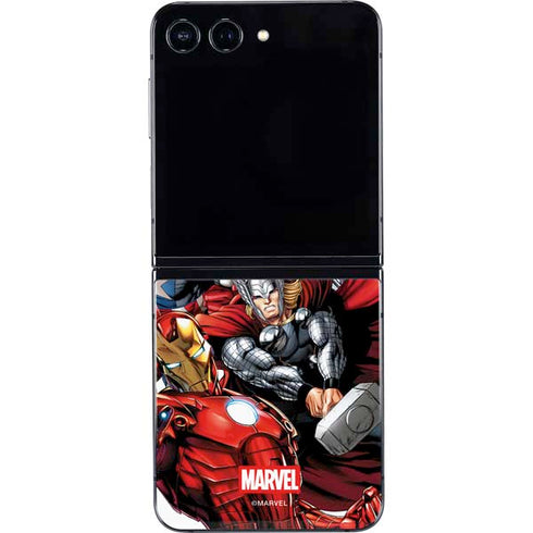Marvel Avengers Team Galaxy Z Flip5 5G Skin